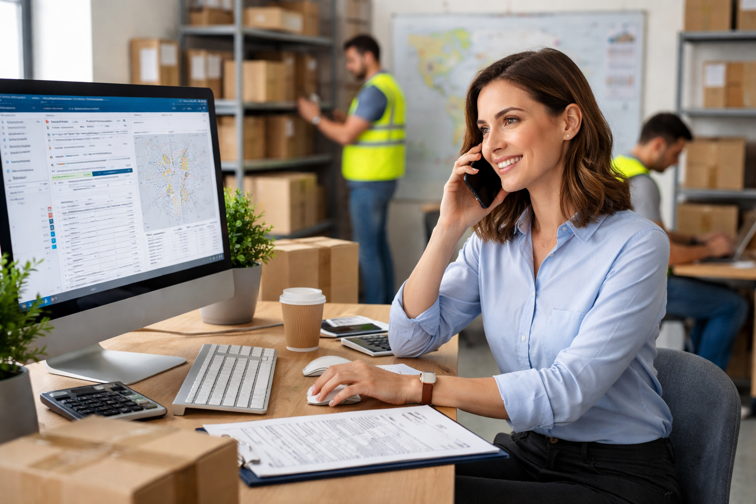 Transportadoras usando o FileMate