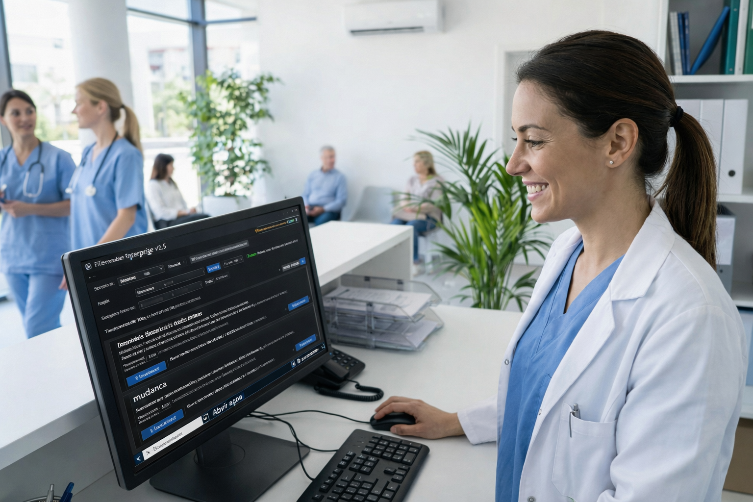 Clínicas usando o FileMate