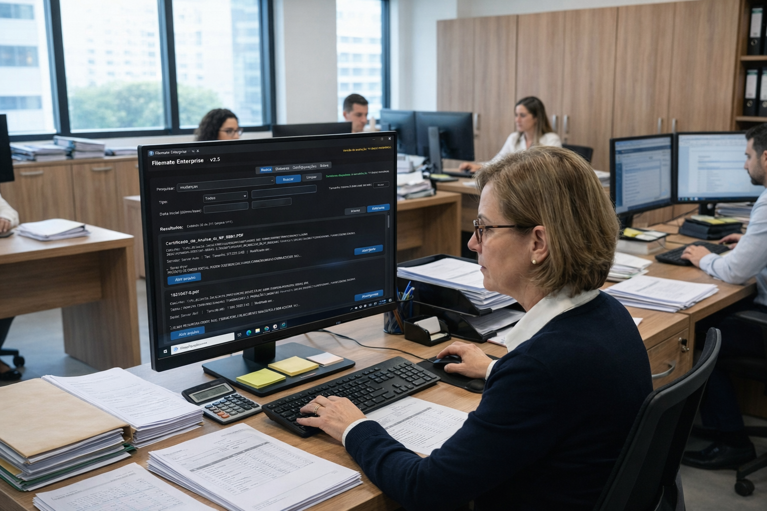 Engenharia e arquitetura usando o FileMate